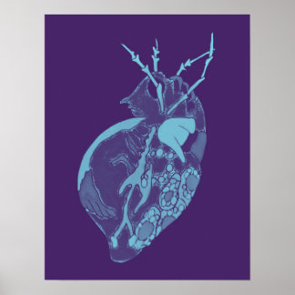 Amoeba Minx: Deep Ocean Poster