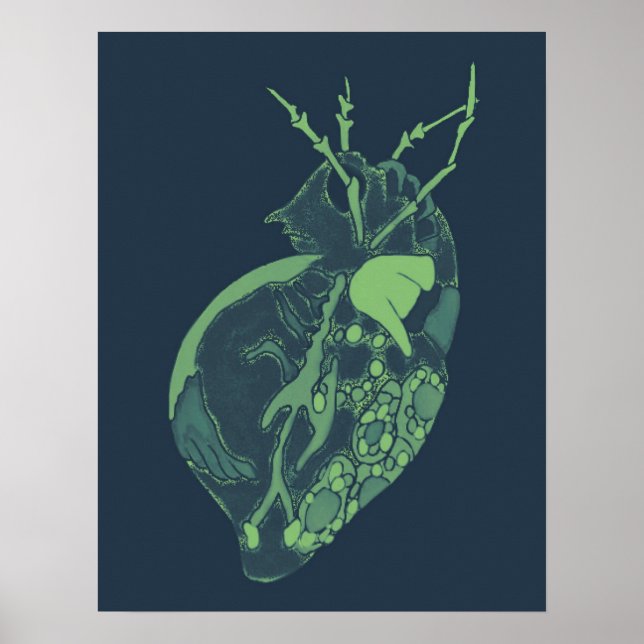 Amoeba Minx: Mildew Hue Poster (Front)