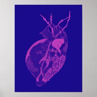 Amoeba Minx: Orchid Petals Poster