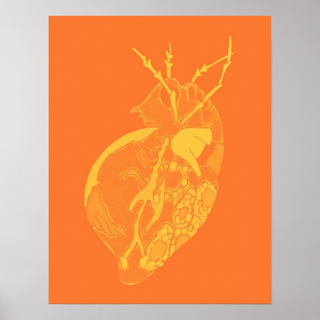 Amoeba Minx: Tangerine Skin Poster (Front)