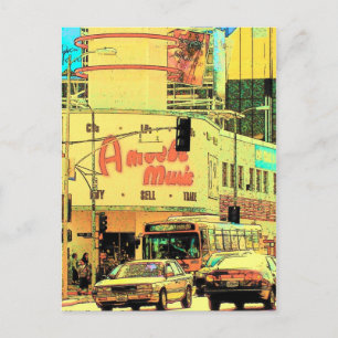 Amoeba on Sunset  - Postcard
