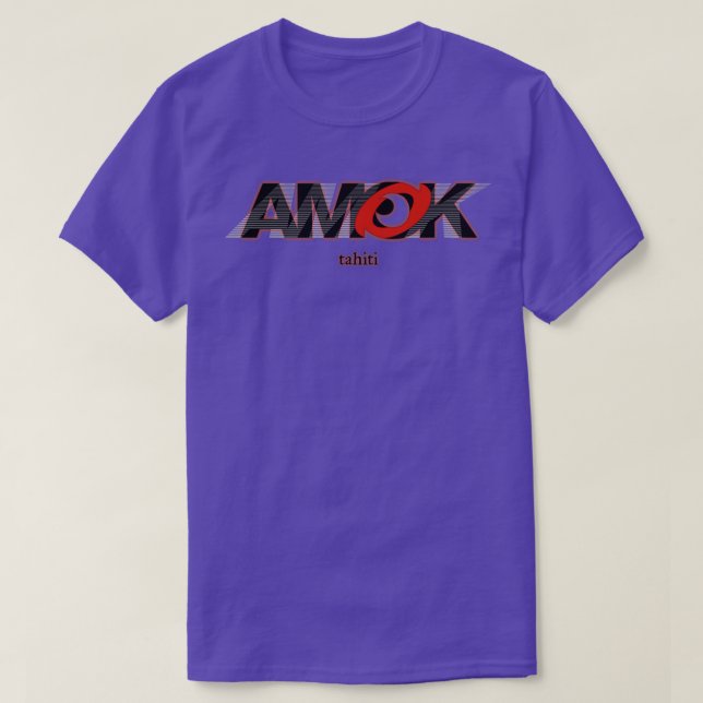 AMOK tahiti T-Shirt (Design Front)