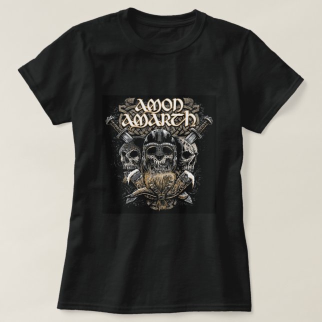 Amon Amarth Logo T-Shirt (Design Front)