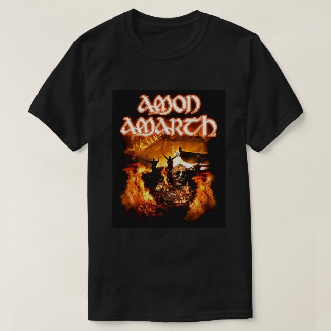 Amon Amarth Logo T-Shirt (Design Front)