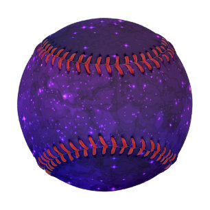 Among Stars in the Blue and Purple Galaxy Baseball