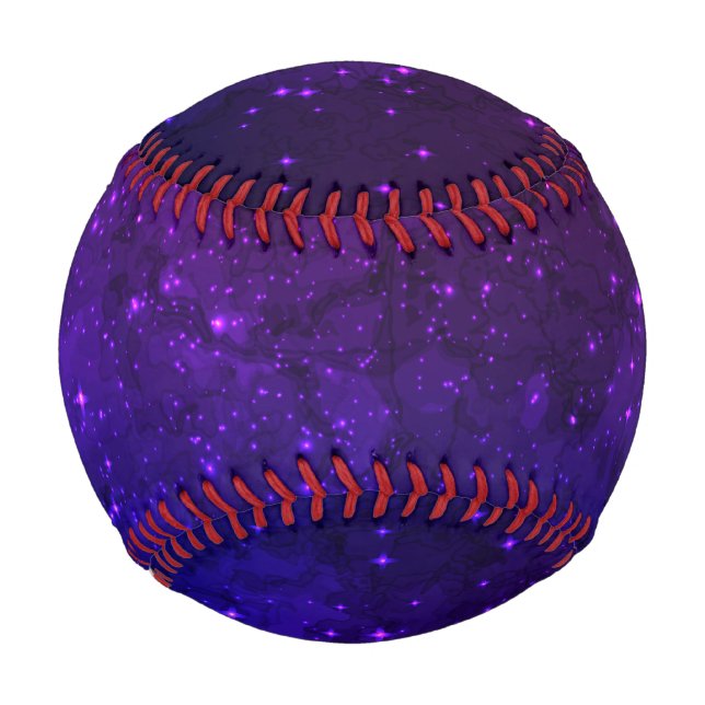 Among Stars in the Blue and Purple Galaxy Baseball (Back)