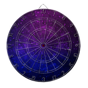 Among Stars in the Blue and Purple Galaxy Dartboard