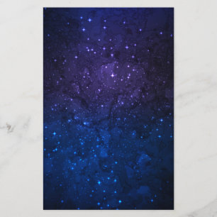 Among Stars in the Galaxy Stationery