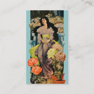 Among the Chrysanthemums Business Card