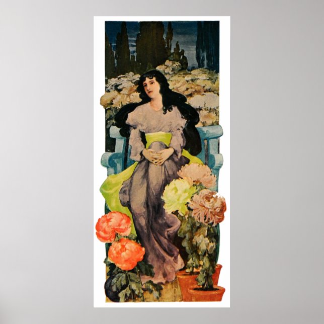 Among the Chrysanthemums Poster (Front)