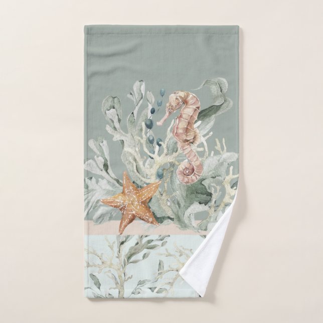 Among the Seaweed Bath Towel Set (Hand Towel)