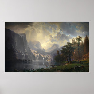 Among the Sierra Nevada, California Poster