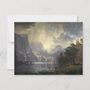 Among the Sierra Nevada    Card