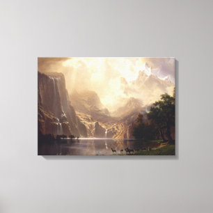 Among The Sierra Nevada Mountains Canvas Print