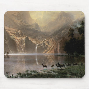 Among the Sierra Nevada Mountains Mouse Mat