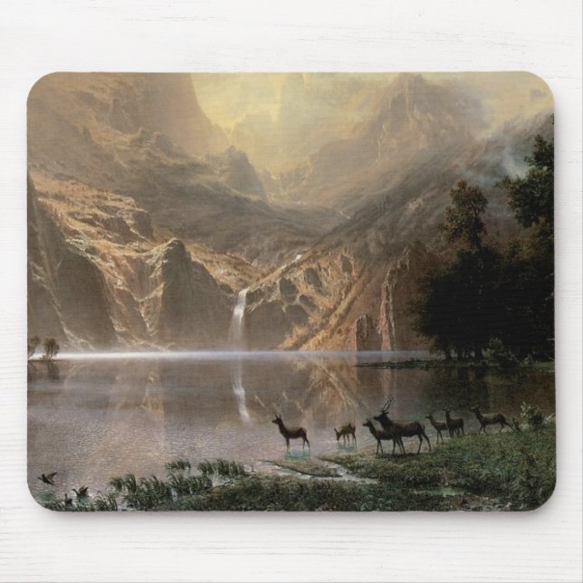 Among the Sierra Nevada Mountains Mouse Mat (Front)
