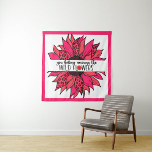 Among The Wildflowers Tapestry