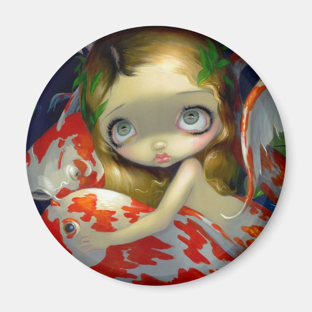 "Amongst the Koi" Magnet (Front)