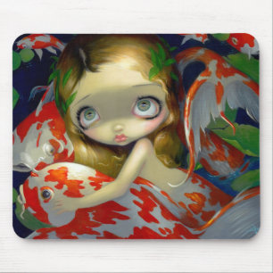 "Amongst the Koi" Mousepad