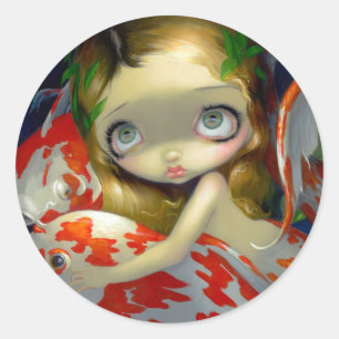 "Amongst the Koi" Sticker