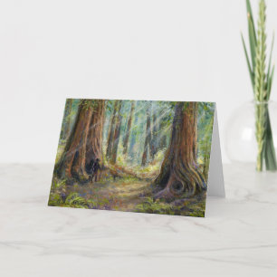 “Amongst the Redwoods” Card