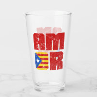 Amor Catalan Love, Catalonia Estelada Flag