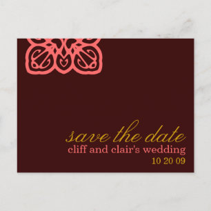 Amor Customisable Save the Date Invitations