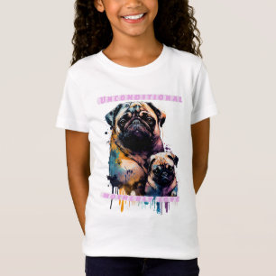 Amor de madre pug - Amor maternal incondicional T-Shirt