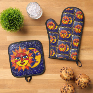 Amor Eterno III Oven Mitt & Pot Holder Set