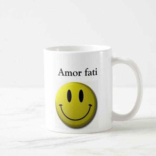 Amor fati coffee mug (Right)
