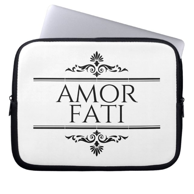 Amor Fati Laptop Sleeve (Front)