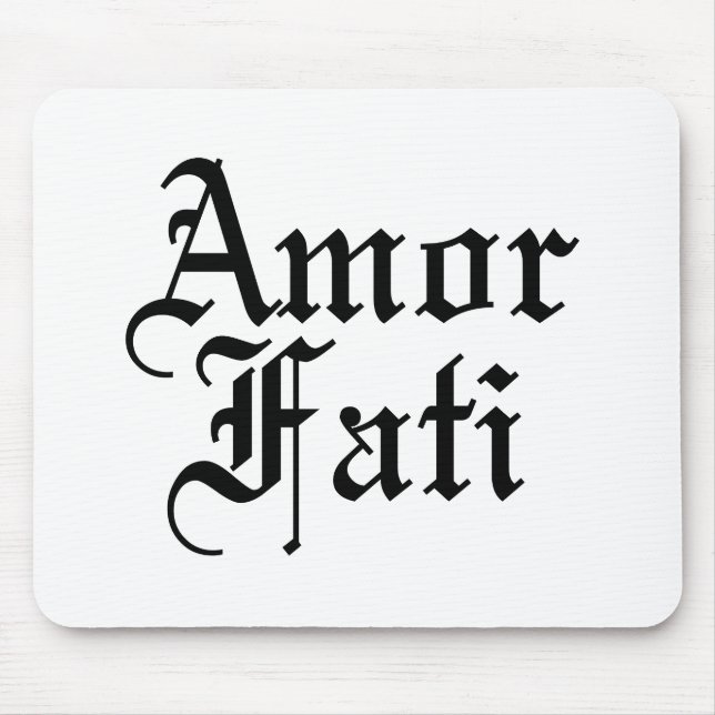 Amor Fati - Love Of Fate Mouse Mat (Front)
