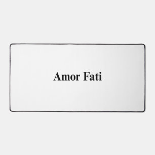 Amor Fati Minimalist Professional Desk Mat