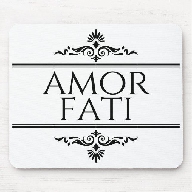 Amor Fati Mouse Mat (Front)