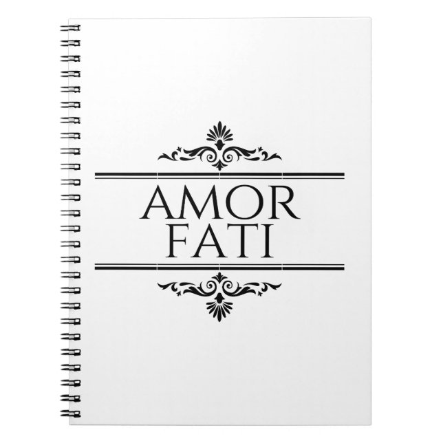 Amor Fati Notebook (Front)