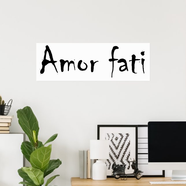 Amor fati poster (Home Office)