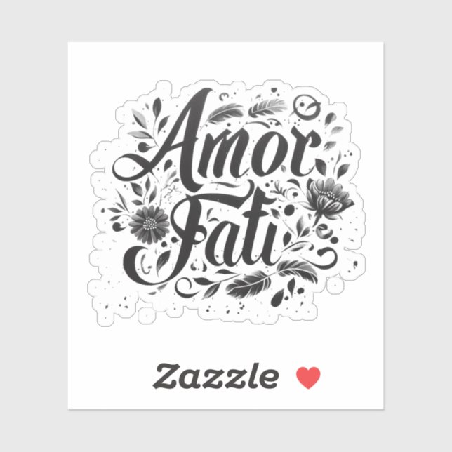 AMOR FATI  Sticker (Sheet)
