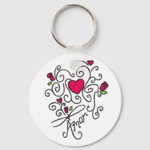 Amor Key Ring