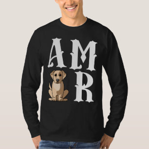 Amor Love Labrador Retriever Dog Mum T-Shirt