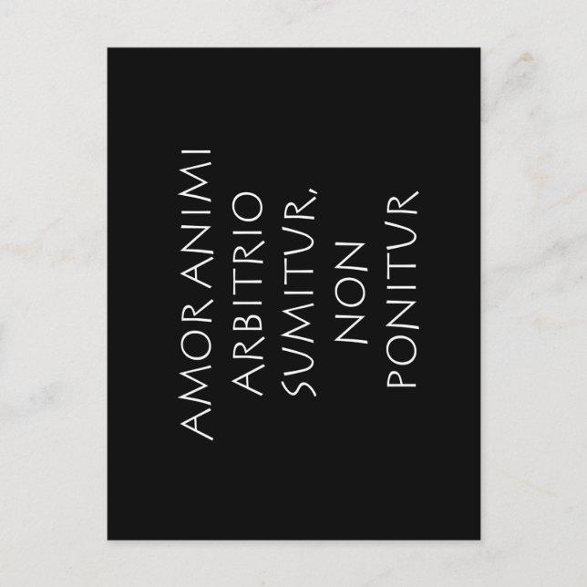 Amor Postcard (Front)