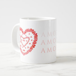 AMOR-SPANISH LOVE Jumbo Mug 