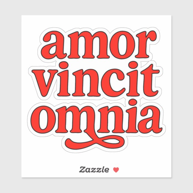 Amor vincit omnia (Sheet)