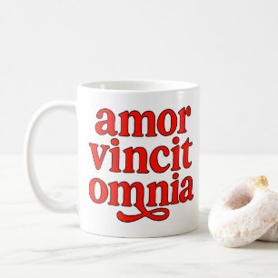 Amor vincit omnia coffee mug