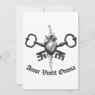 Amor Vincit Omnia Holiday Card