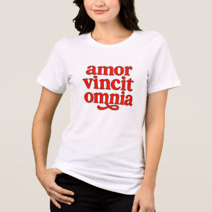 Amor vincit omnia Tri-Blend shirt