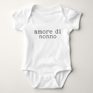 amore di nonno bodysuit