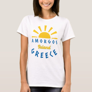 Amorgos Island, Greece - Sunshine Women's T-Shirt