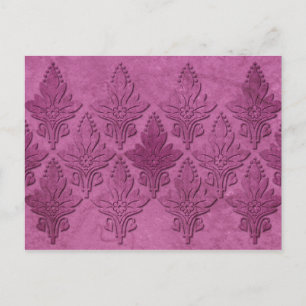 Amoroso: AGED PARCHMENT in ROSE Postcard