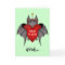 Amorous funny Gothic Christmas bat Xmas is love
