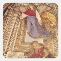 Amos and Angel holding pincers of the Passion